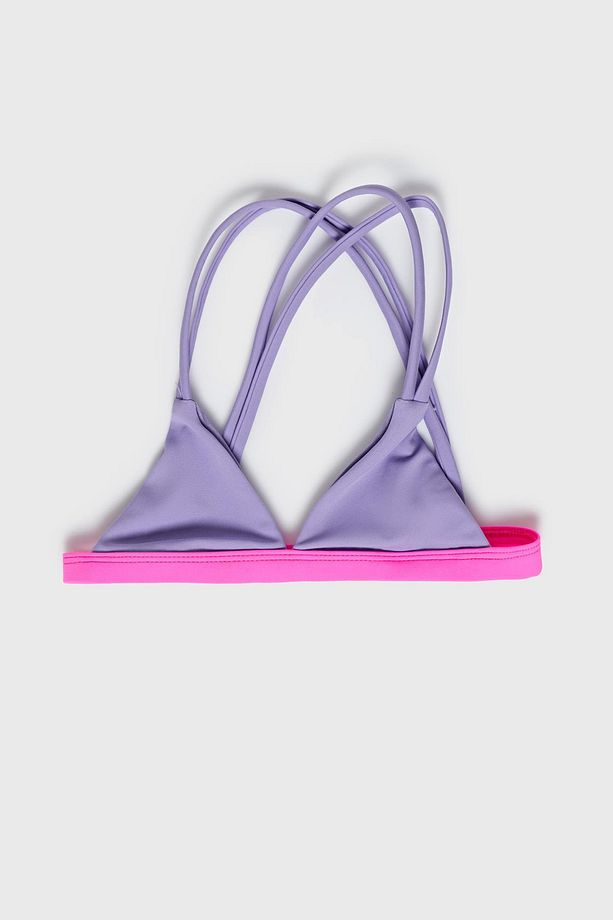 BG Store Kız Çocuk Lila Bikini Üstü - 1