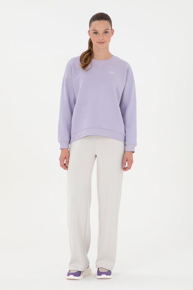 Women's Stone Modal Blend Loose Fit Sweatpants 50296394-Vr049