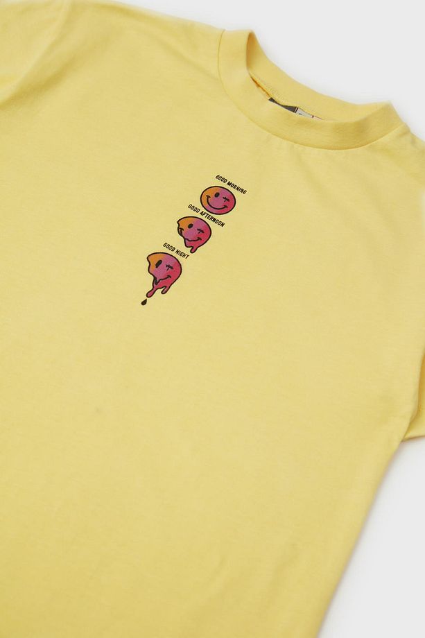 Bg Store Kız Çocuk Sarı Pijama Elbise - 6