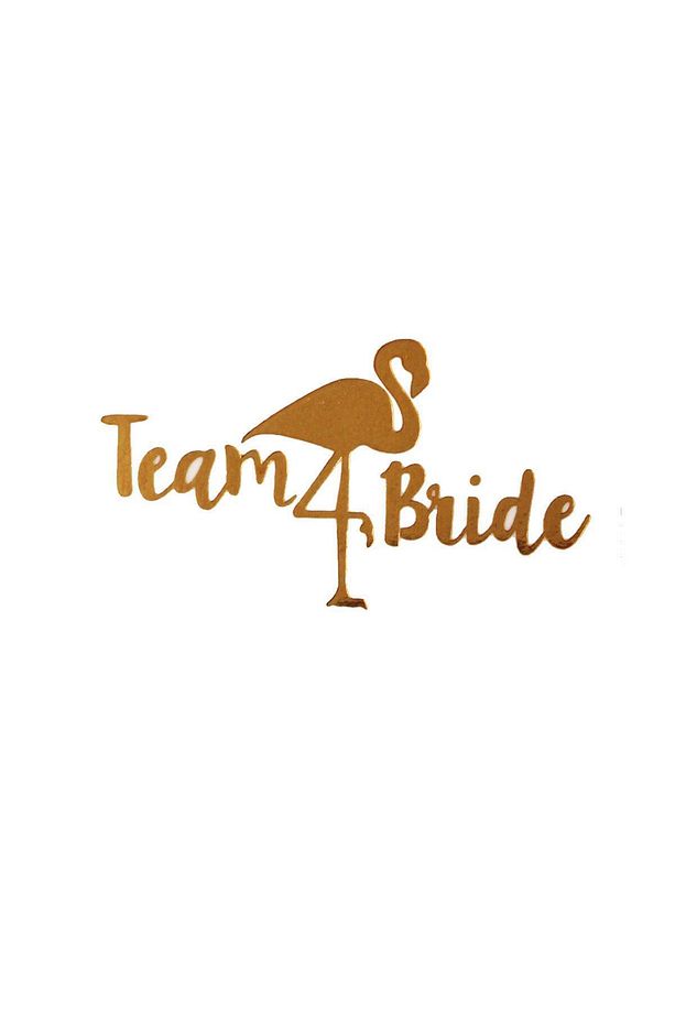 Flamingo Team Bride Geçici Dövme - 2