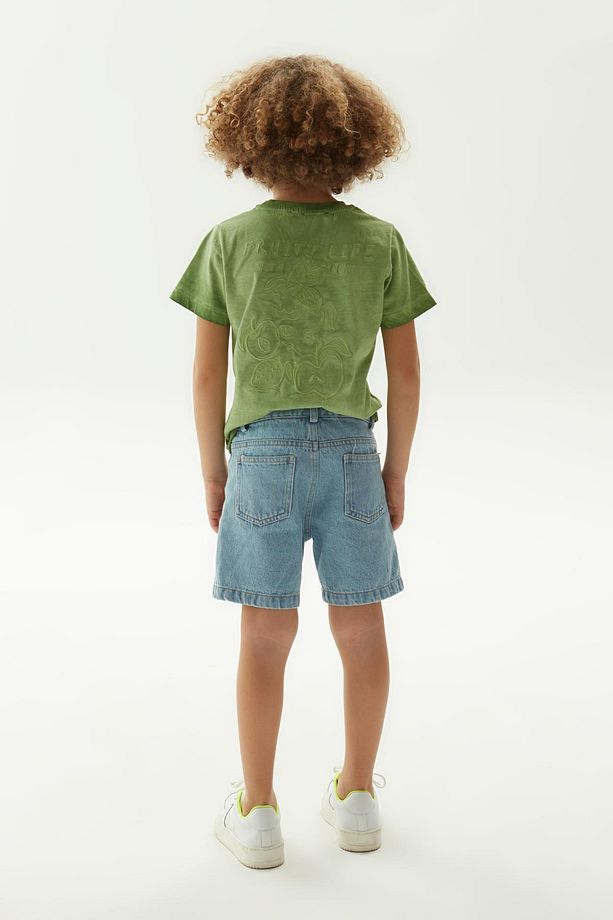 Bg Store Erkek Çocuk Denim Şort - 5