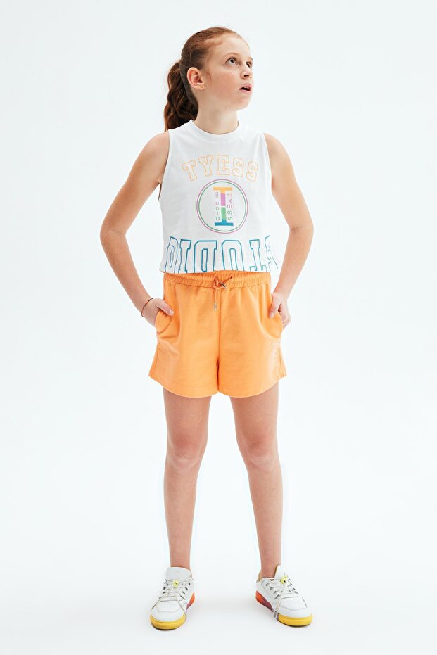 Bg Store Girl White Undershirt 23psstj4512