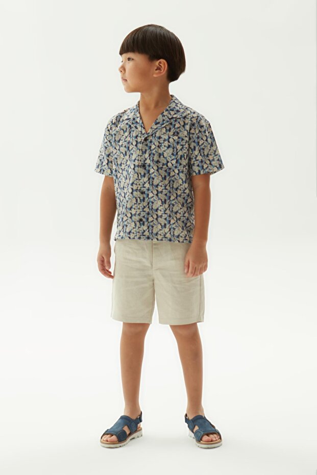 BG Store Boy's Patterned Shirt - 1