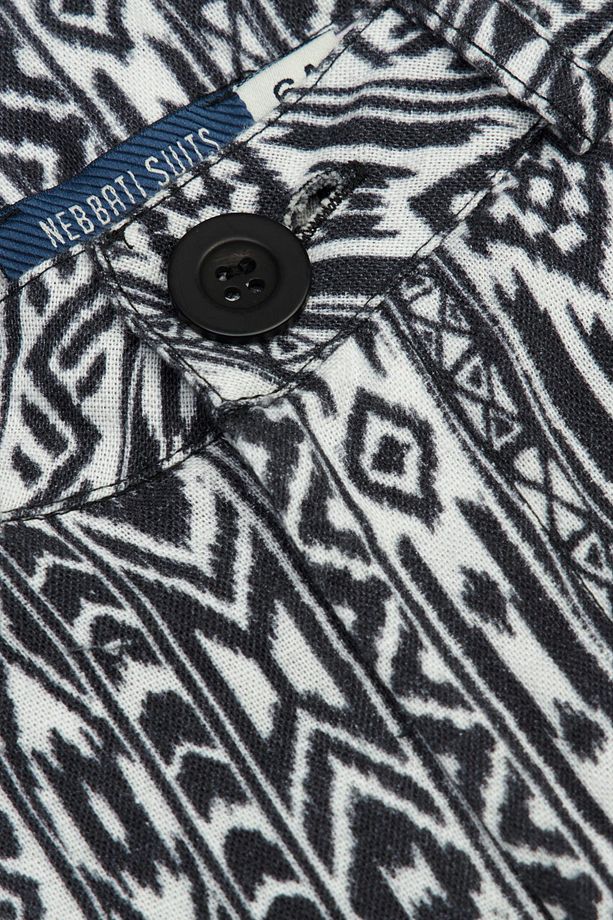 Bg Store Erkek Çocuk Desenli Şort 23ss1nb3122 - 7