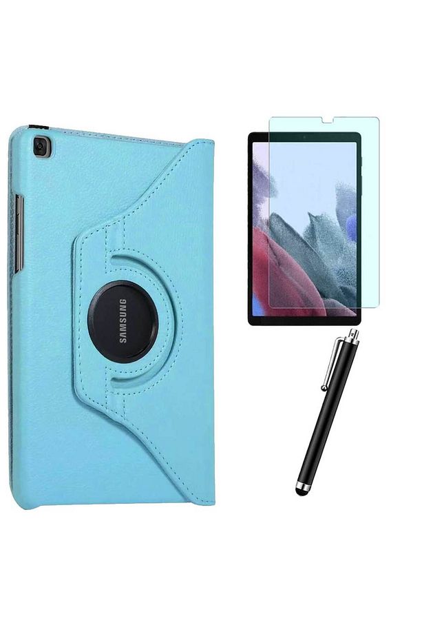 Samsung Galaxy Tab A7 Lite T220 T227 Kılıf Ekran Koruyucu Kalem Set - 2