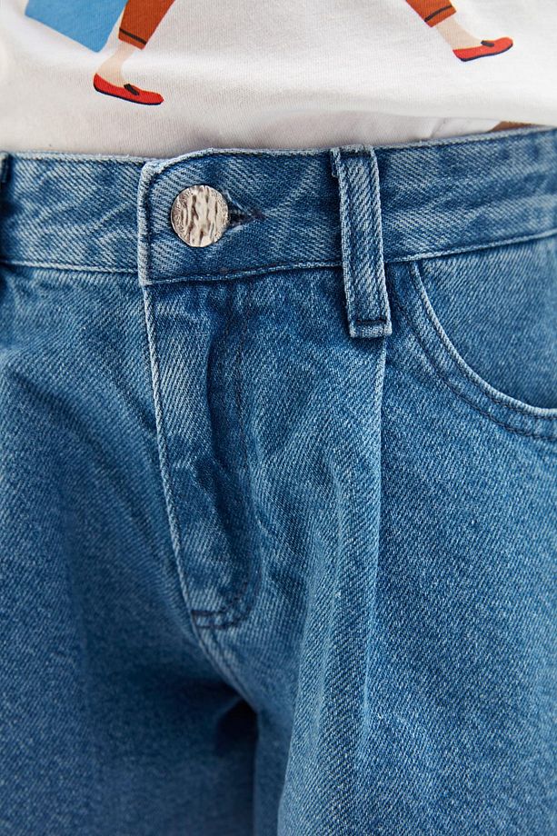 Bg Store Kız Çocuk Denim Şort 23ss2tj4120 - 3