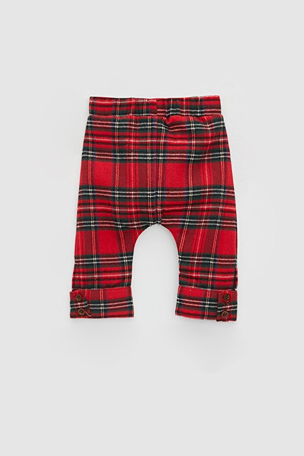 Bg Store Baby Boy Plaid Trousers 21fw1lt8208