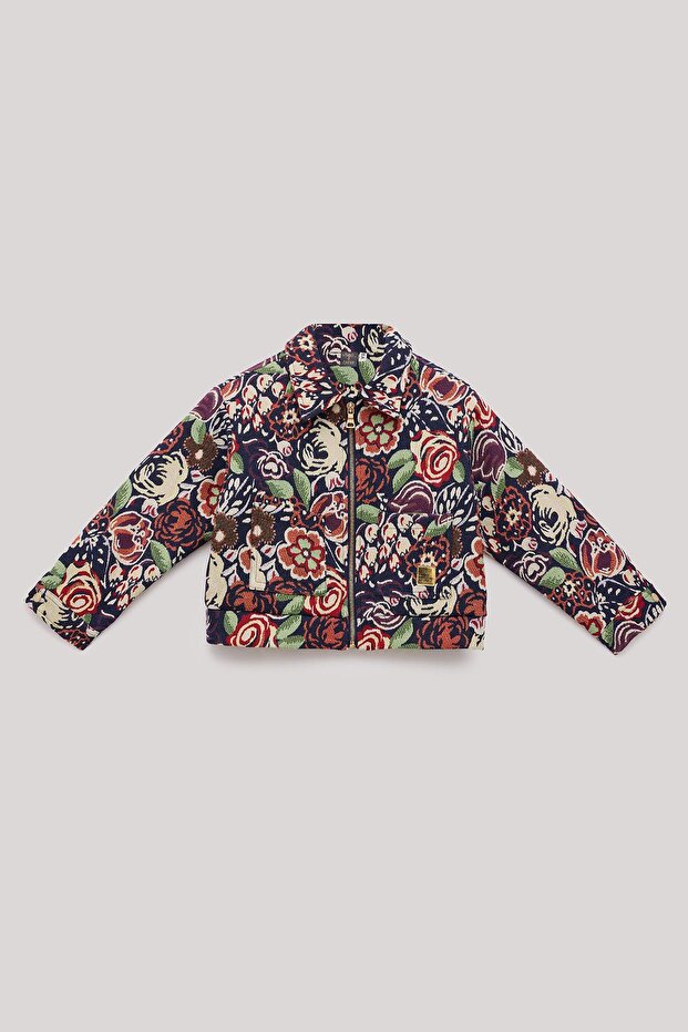 BG Store Girls' Patterned Jacket - 5
