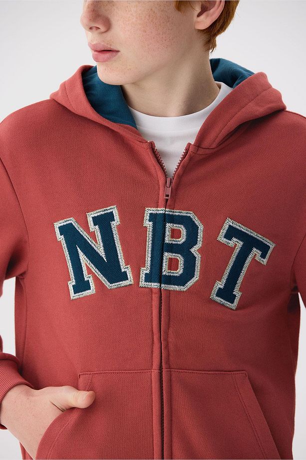 Bg Store Erkek Çocuk Kiremit Eşofman Üstü - 3