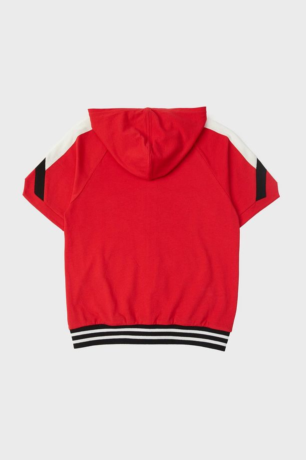 BG Store Erkek Çocuk Kırmızı Eşofman Üstü - 7