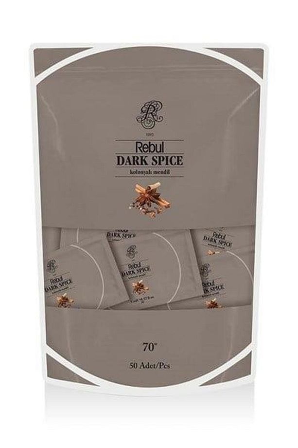 Dark Spıce 50lı Kolonyalı Mendıl Poset - 1