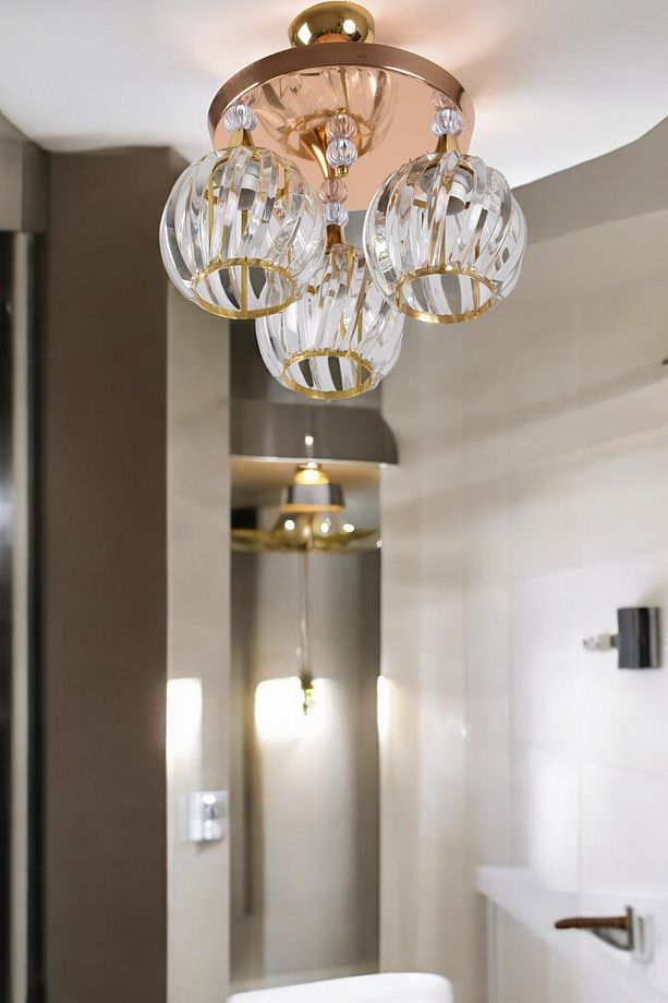MANOLYA PROFONYER 3LÜ LÜX KRİSTAL MODERN AVİZE - 5