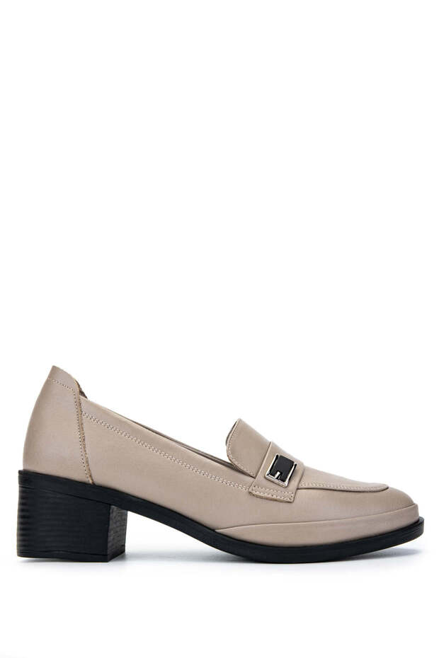 Women's Genuine Leather Mink Loafer Shoes