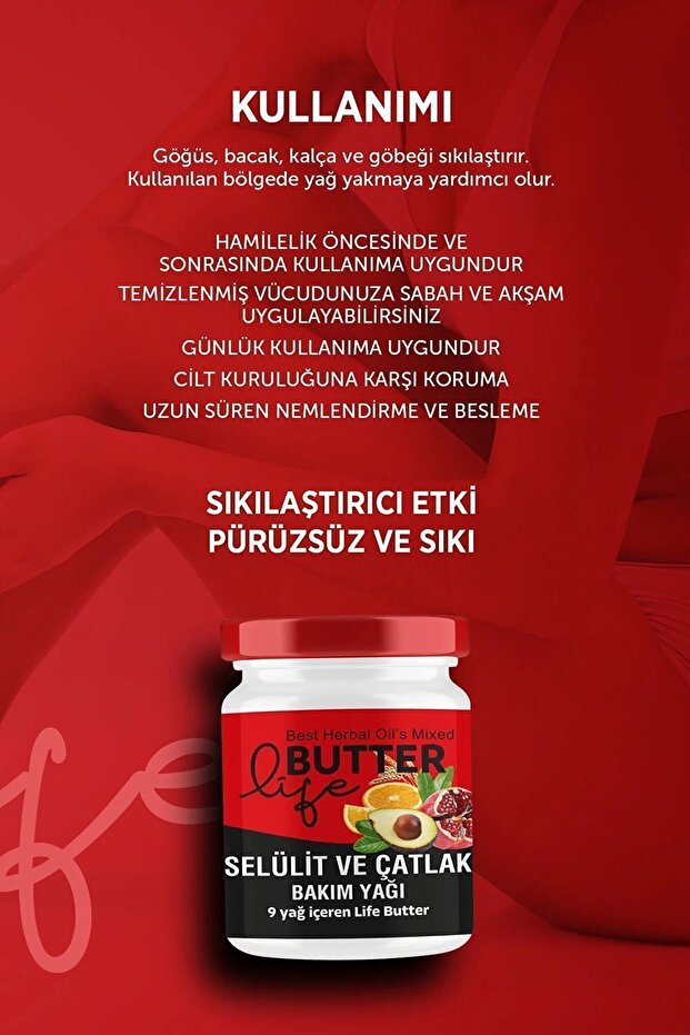 Kalça Göğüs Basen Sıkılaştırıcı Selülit Yok Edici Çatlak Giderici Onarıcı Jel 190ml111 - 6