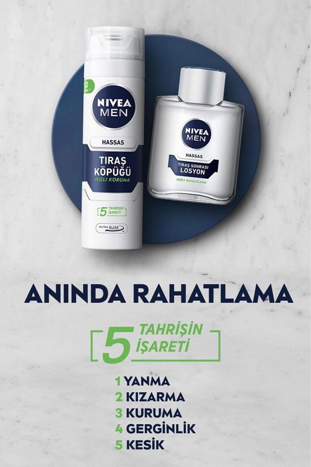 MEN Erkek Tıraş Köpüğü 200ml, Hassas Ciltler, Hızlı Koruma, Rahatlatıcı, Konforlu Tıraş Deneyimi - 5