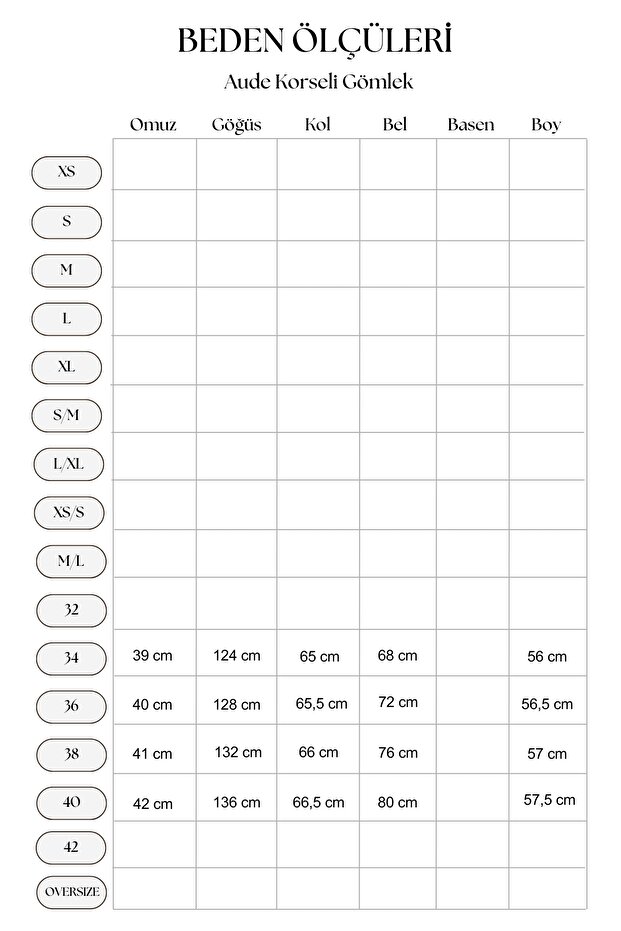 Aude Korseli Gömlek - 7