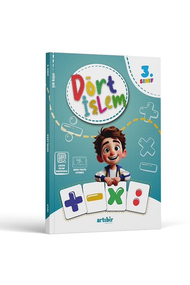 3 Sınıf Dört İşlem (Çözüm karekodlu) - 1