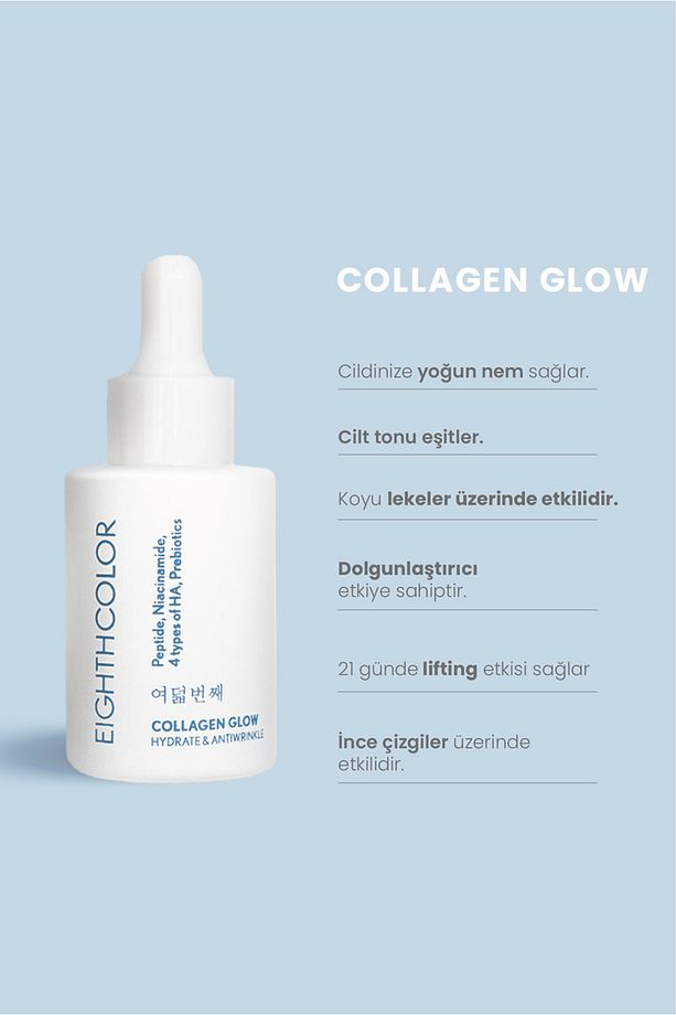 Magic Duo: Collagen Glow 30ml Glow Me Up 30ml Serum Seti - 3