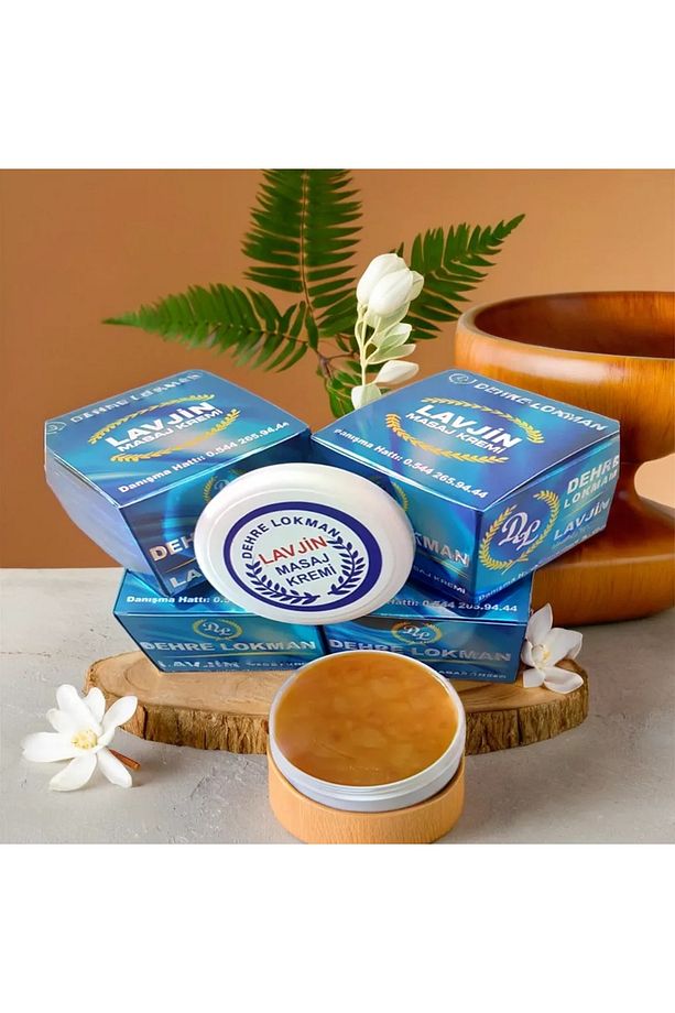alabalık yağlı Lavjin Lüx masaj Kremi 70 gr 4 Adet - 1