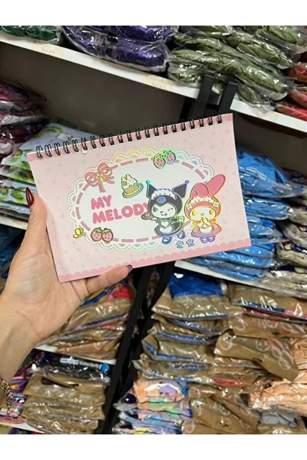 Sanrio Kuromi, My Melody, Hello Kitty (10 Sheets Sticker Book)