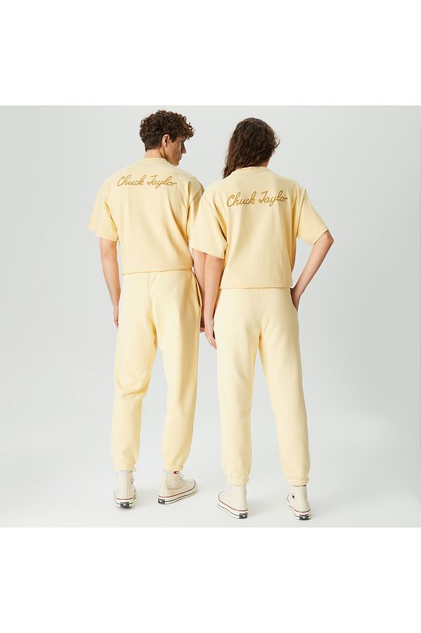 Go-to Chuck 70 Loose Fit Unisex Krem Eşofman Altı - 2