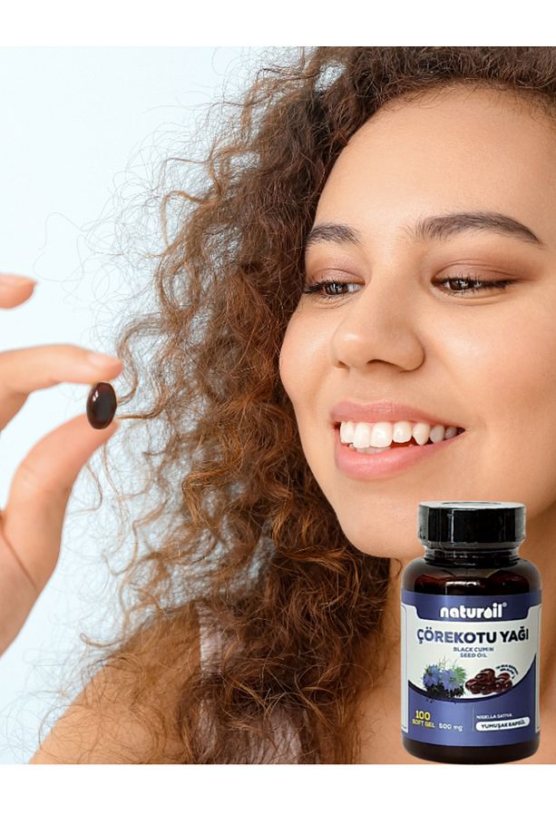 Çörekotu Yağı Softgel Kapsül 500mg 100 Adet - 4