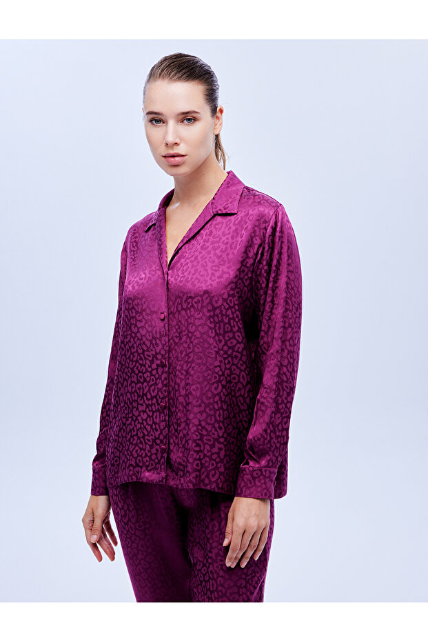 Nightgown Set Shirt Pants 2-Piece Set 1603