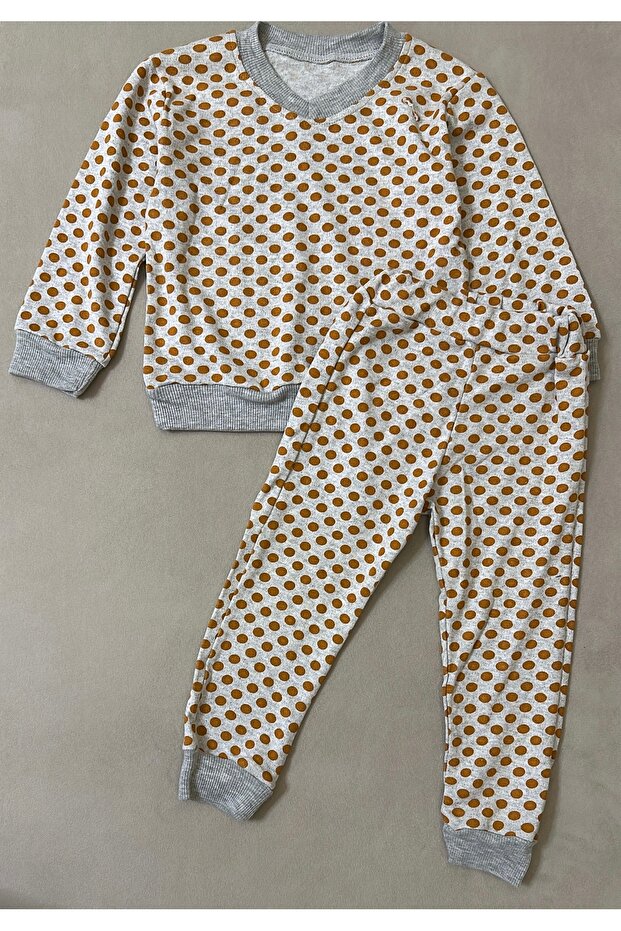 Unisex Spotted Seasonal Pajama Set