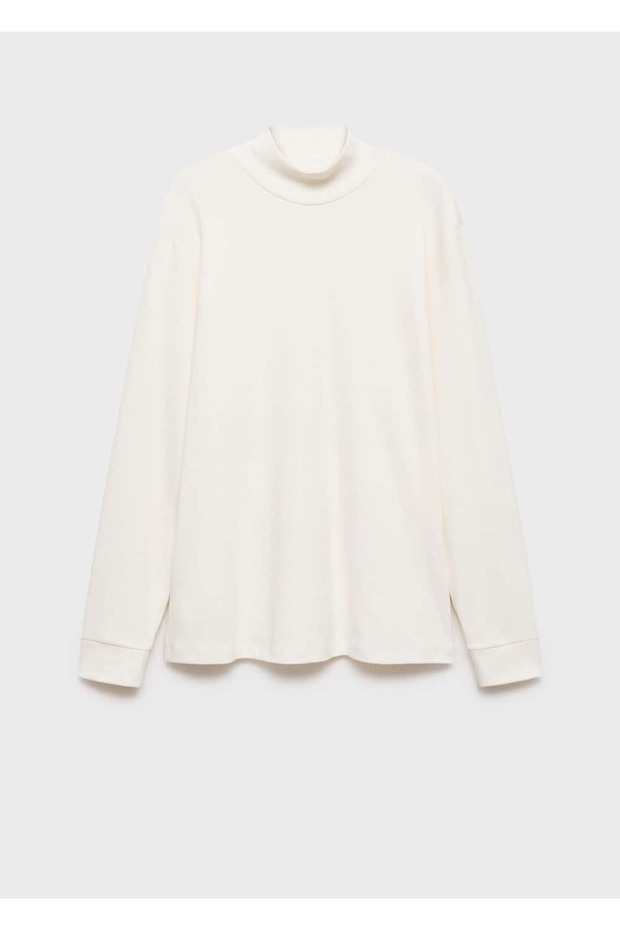 Perkins Yaka Pamuklu Tişört - 3