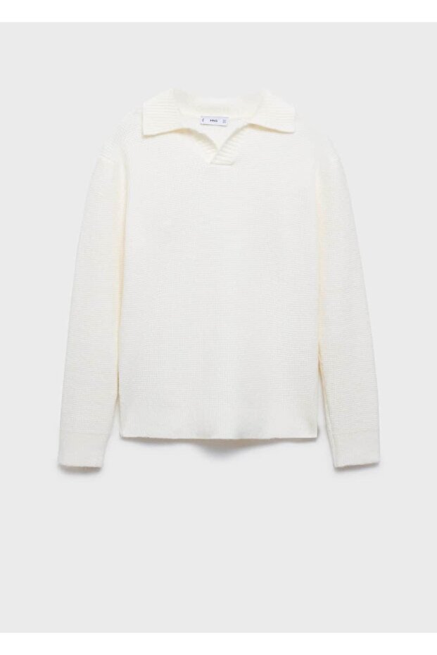 Normal kesim triko polo gömlek - 3