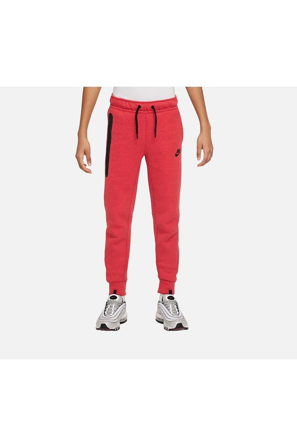 kırmızı eşofman altı tech fleece eşofman kalın kumaş nike eşofman - 2