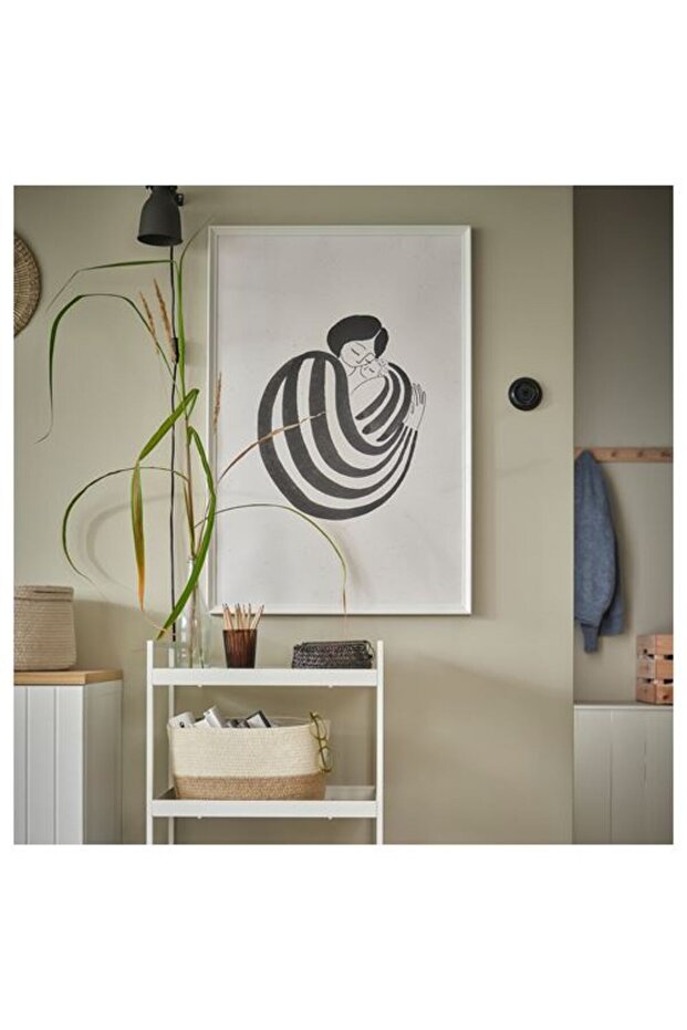 إطار أبيض، أبيض، 50x70 سم