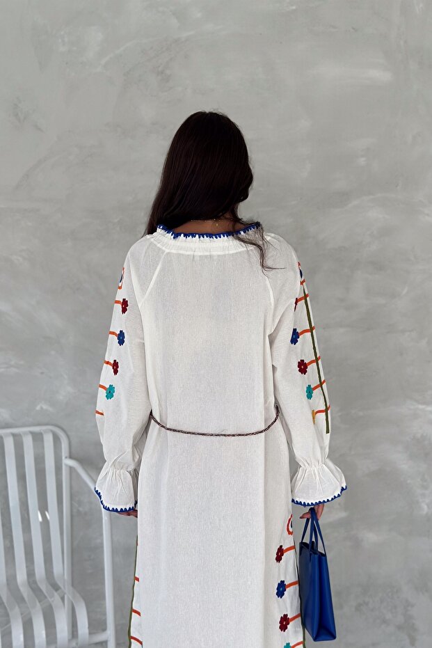 Rochie de dama brodata - 8