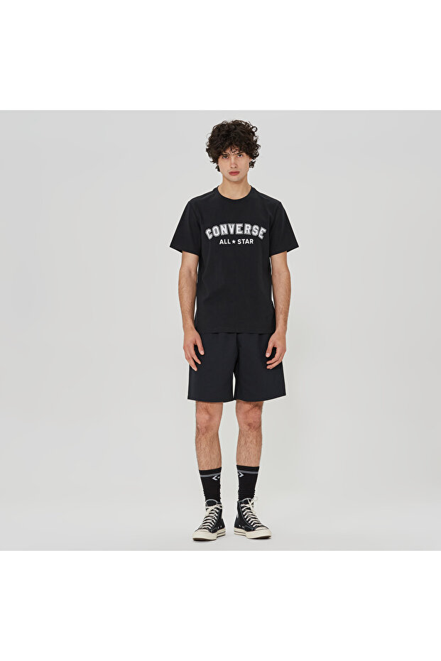 Woven Erkek Siyah Şort - 1