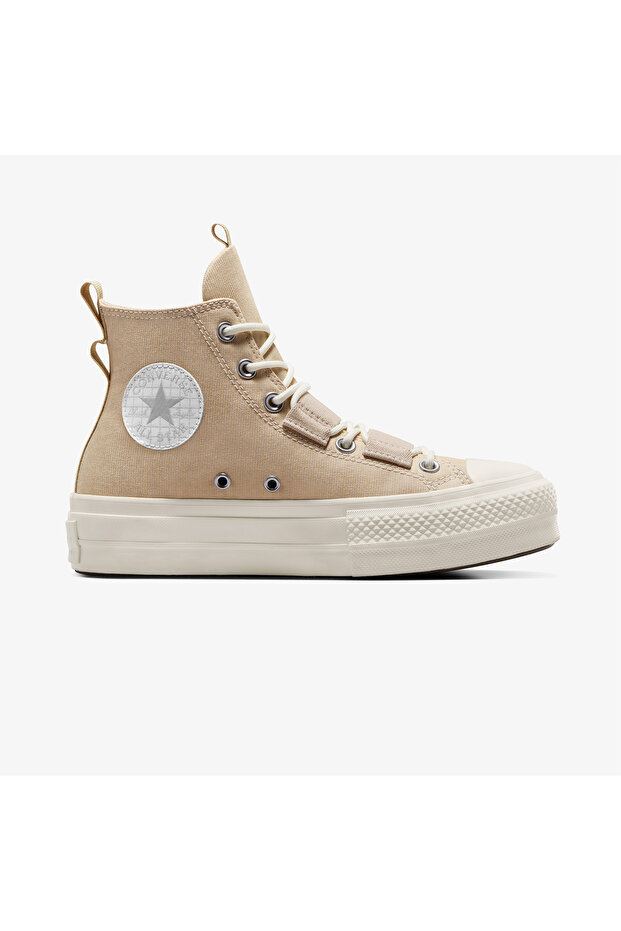 Chuck Taylor All Star Lift Platform Women's Beige Sneaker