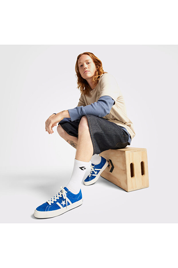 One Star Academy Pro Unisex Mavi Sneaker - 4