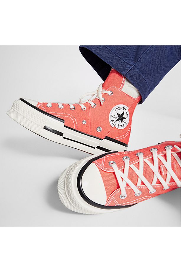 Chuck 70 Plus Unisex Pembe Sneaker - 2