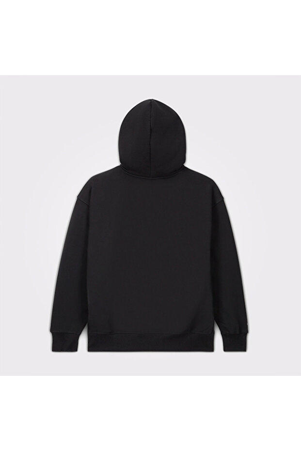 Classic Kadın Siyah Sweatshirt - 2