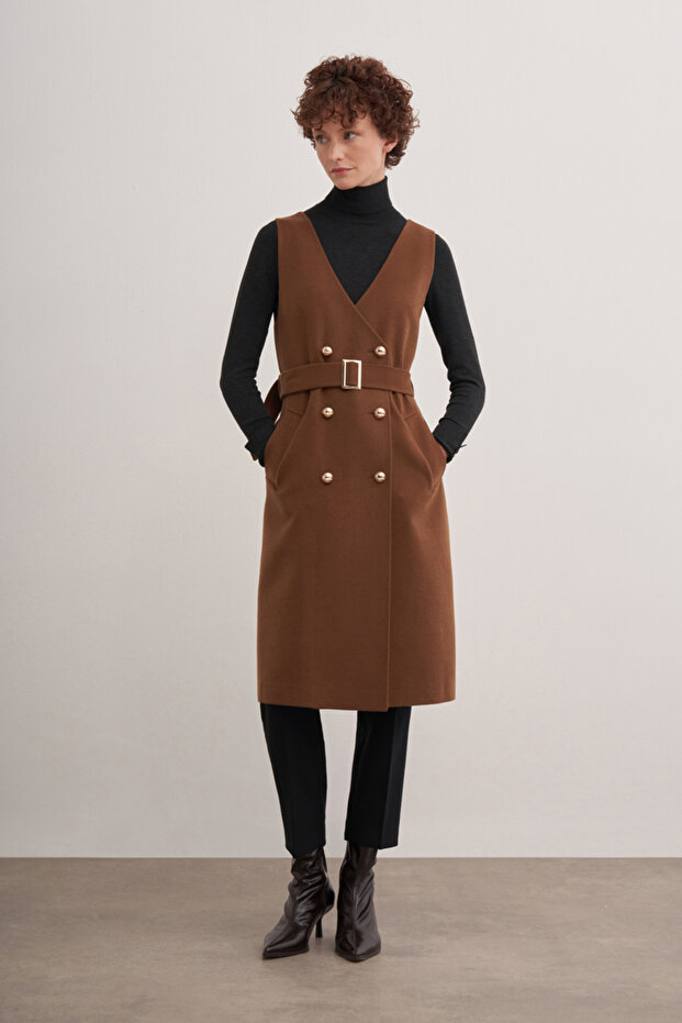 8096111 Gömlek Yaka Kaban - 4