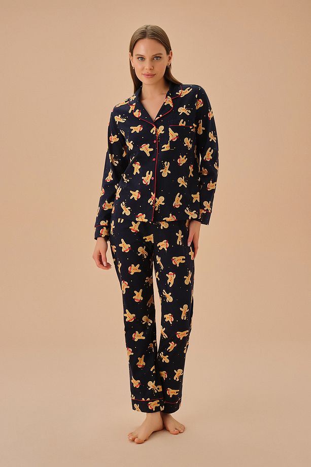 Cookies Maskülen Pijama Takımı - 2