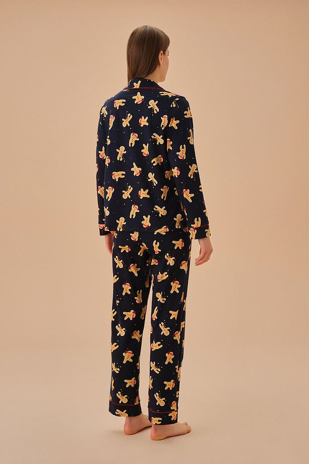 Cookies Maskülen Pijama Takımı - 4