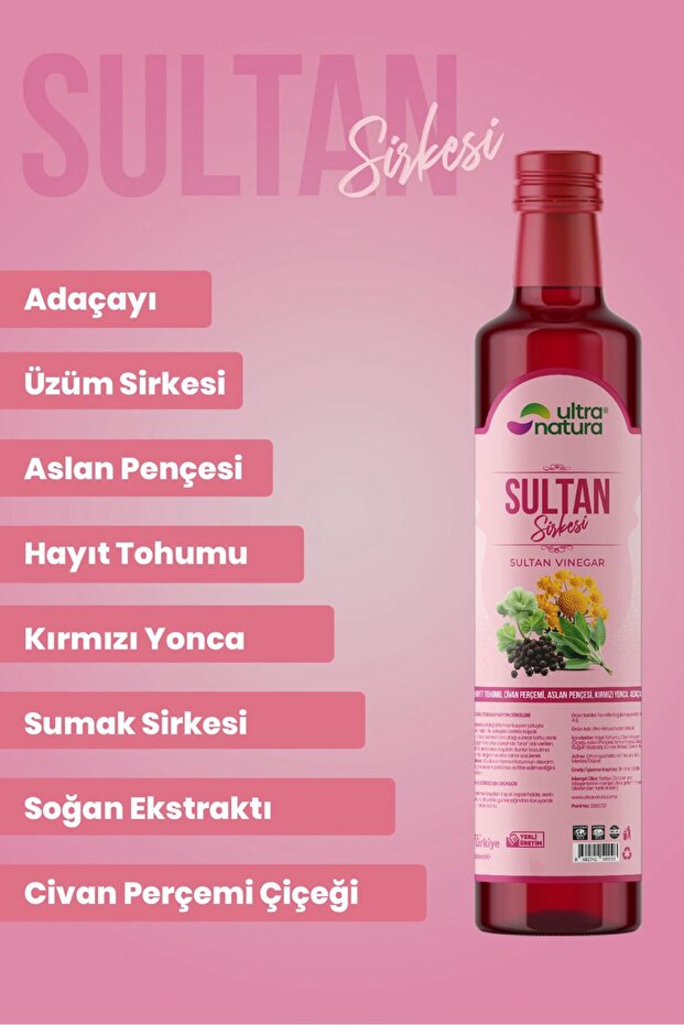 Sultan Sirkesi - 500ml - 2