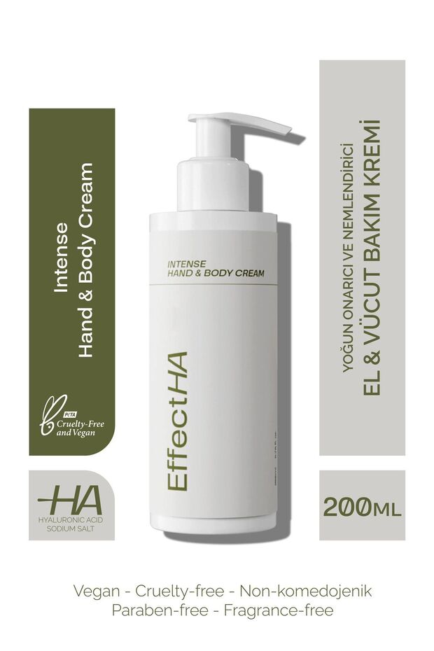 Intense Hand & Body Cream 200ml - 1