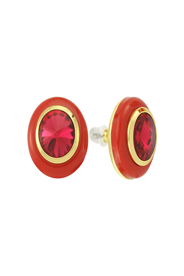 Round Resin Earring