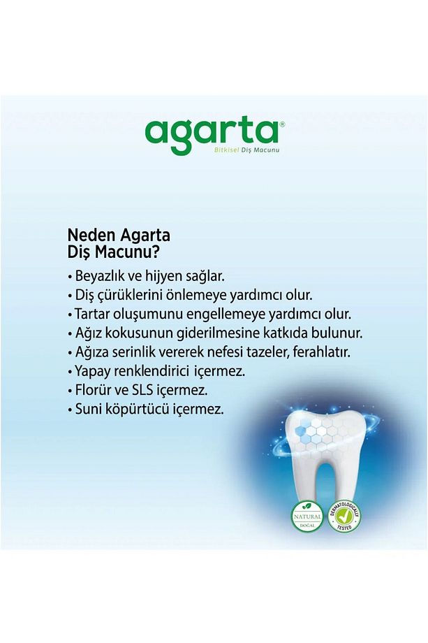 Doğal Diş Macunları(MİSVAK 100 ML PROPOLİS 100 ML BİTKİ ÖZLÜ 100 ML KARBON 100 ML) - 6