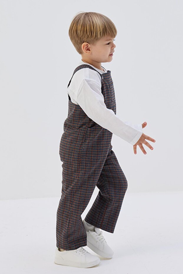 سالوبيت باللون الأزرق الداكن - موديل القماش القطني - 3