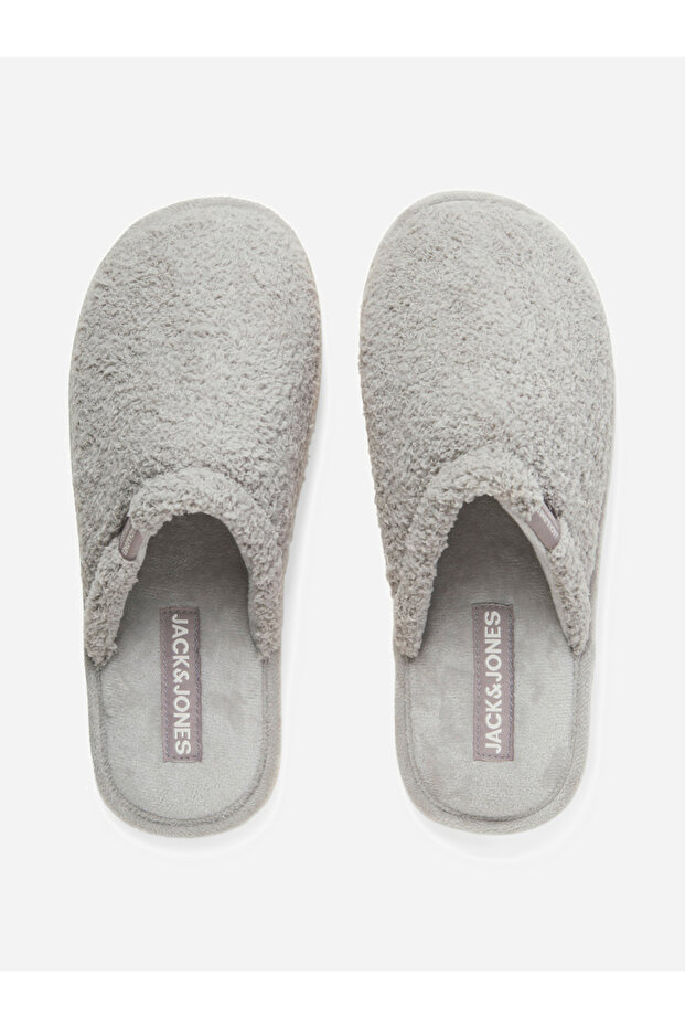 Solid Fluffy Bedroom Slippers - 4