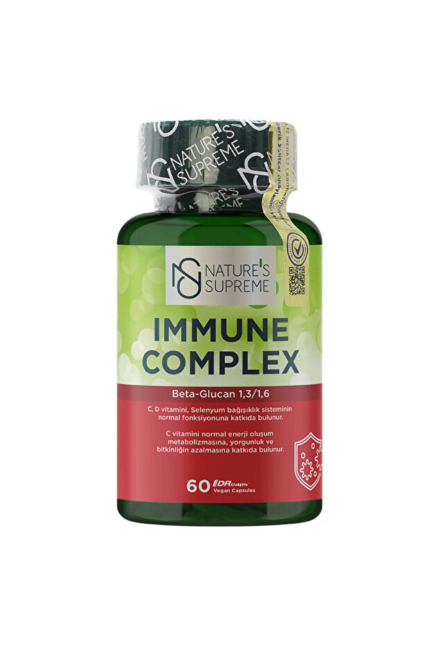 Immune Beta Glucan Complex 60 Kapsül - 1