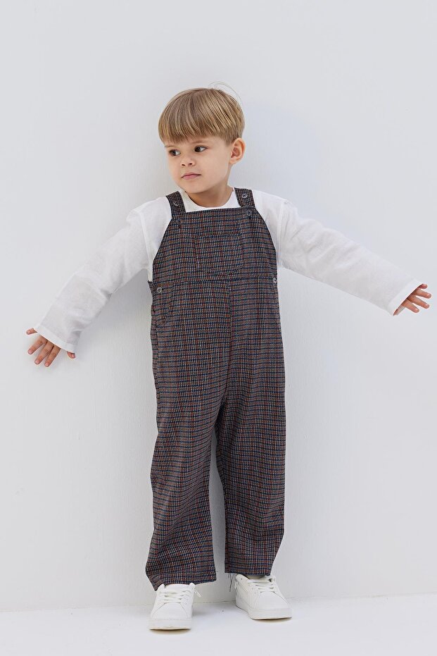 سالوبيت باللون الأزرق الداكن - موديل القماش القطني - 4