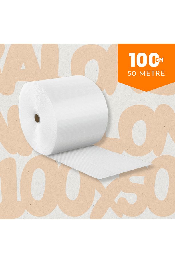 Balonlu Naylon 100cm X 50 Metre 1. Kalite Kalın Havalı Naylon Balonlu Naylon Pıt Pıt Pat Pat - 1